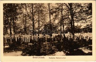 Brest-Litowsk, Deutscher Heldenfriedhof / WWI German military cemetery in Brest-Litovsk (Belarus) (EK)