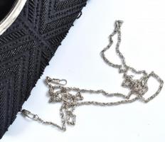 Színházi táska, kis tükörrel, lánccal, 26x16 cm