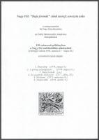 Nagy Pál (1929-1979): Mappa "Buja formák" című tusrajz sorozata után 6 db szitanyomattal. A szitanyomatokat fia Nagy Géza készítette az Erdély Művészetéért Alapítvány támogatásával 150 számozott példányban a Nagy Pál emlékkiállítás alkalmából (Vármegye Galéria, 1194). Szitanyomat, papír. Egy kivételével jelzett a szitanyomaton nyomtatva. Számozott a kiadói mappa hátoldalán: 89/150. 30x21 cm