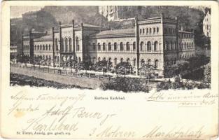 1898 (Vorläufer) Karlovy Vary, Karlsbad; Kurhaus / spa (EK)
