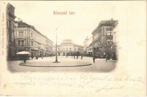 1898 (Vorläufer) Szeged, Klauzál tér, Fonciere pesti biztosító