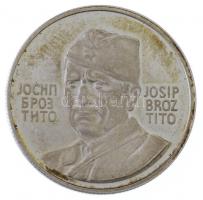Jugoszlávia 1973. Az ideiglenes Nemzeti Kormány megalakulásának 30. évfordulója kétoldalas, jelzett Ag emlékérem dísztokban (4,72g/0.925/24mm) T:1 (eredetileg PP)