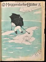 1917 Meggendorfer -Blätter. Zeitschrift für Humor und Kunst. 99. Band Nr. 1240-1253. 1914. okt. 1.-d...