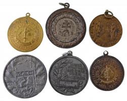 ~1930-1940. 6xklf sportérem-tétel T:2-3