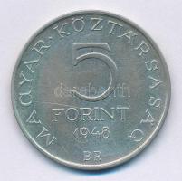 1948. 5Ft Ag "Petőfi" T:3 
Adamo EM1