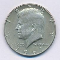 Amerikai Egyesült Államok 1967. 1/2$ Ag "Kennedy" T:2 USA 1967. 1/2 Dollar Ag "Kennedy" C:XF  Krause KM#202a