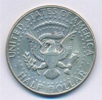 Amerikai Egyesült Államok 1968D 1/2$ Ag "Kennedy" T:2 USA 1968D 1/2 Dollar Ag "Kenned...