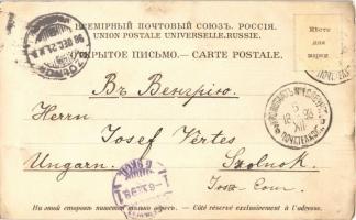 1898 (Vorläufer) Saint Petersburg, St. Petersbourg; Pont Nicolas / bridge, folklore. Otto Kirchner N...