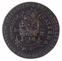 Csúcs Ferenc (1905-1999) 1976. "Zaláni Béla a jó öreg numizmatikus" Br emlékérem, peremén ...