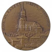 Csehszlovákia 1957. "A Körmöcbányai Leányiskola 100. évfordulója" Br emlékérem tokban. Szign.: A. Hám (61mm) T:2 Czechoslovakia 1957. "100th Anniversary of the Girls' School in Körmöcbánya" Br commemorative medallion in case. Sign.: A. Hám (61mm) C:XF