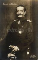 General von Bissing / WWI German military, Moritz von Bissing, Prussian General. Orig. Aufn. Nicola Perscheid No. 313. (EK)