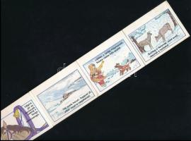 Weöres Sándor három verse. Tél köszöntő. Dr. Marosi László (Szerk.) Bp., 1987, Terra. Mini leporelló...