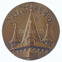 DN "Kőrösi Csoma Sándor 1784-1842" kétoldalas, öntött Br plakett. Szign.: OSZ (70mm) T:1- ...