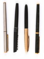 4 db régi töltőtoll, Jelzettek