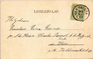 1903 Várpalota, Puszta-Palota; Pusztapalota várának romjai (Bátorkő), Mátyás király vadászkastélya. ...