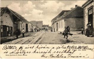 1906 Kőszeg, Güns; Árpád tér, Erdő utca sarok, Adler üzlete. Nussbaum N. Ferenc kiadása (EK)