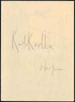 Stefanovits Péter (1947-): Olvashatatlan címmel (Kalkutta?). Nyomat, papír, jelzett a hátoldalán. 14...