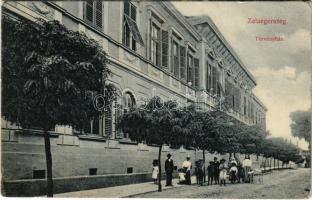 1907 Zalaegerszeg, Törvényház. Breisach Sámuel kiadása (fa)
