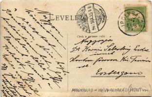 1907 Hévmagyarád, Magyarád, Santovka; előkelő társaság / prestigious company. photo (EK)