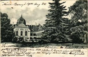 1904 Gödöllő, Királyi kastély. Schulcz J. kiadása (EK)