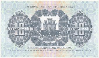 Gibraltár 2018. 50p értékű turistautalvány / emlékbankjegy "1934. 10Sh" T:I
Gibraltar 201...
