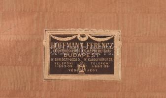 1598 Buda fametszetű látképe a Rózsadombról megjelent Münster, Sebastian: Cosmographey...Basel, 1598...