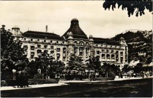 Budapest XI. Gellért tér, Hotel Gellért szálloda, villamos