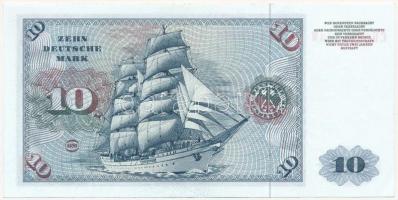 Német Szövetségi Köztársaság 1977. 10M T:III szép papír, két halvány hajtás
GFR 1977. 10 Mark C:F n...