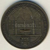 1981. "Sárospataki Főiskola-Perényi Péter, Lórántffy Zsuzsanna" Br emlékérem T:1