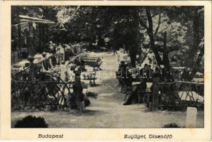 Budapest XII. Zugliget, Disznófő vendéglő kerthelyisége