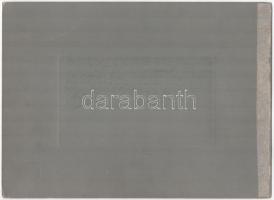 cca 1921 A három grácia, kartonra kasírozott fotó Knebel Jenő cs. és udvari fényképész szombathelyi ...