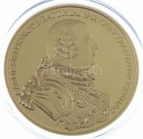 DN "Magyar Aranyóriások - herceg Batthyány Károly József, 10 Dukát 1764" aranyozott Cu utá...