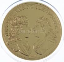 DN "Magyar Aranyóriások - II. József, bányalátogatói érem, 5 Dukát 1764" aranyozott Cu utá...