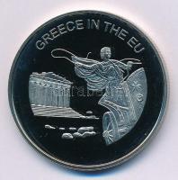 Máltai Lovagrend 2004. 100L Cu-Ni Görögország az EU-ban T:PP Sovereign Order of Malta 2004. 100 Liras Cu-Ni Greece in the EU C:PP