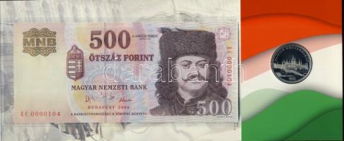 2006. 50Ft "1956-os forradalom" + 500Ft bankjegy "1956-os forradalom" díszcsomagolásban T:BU, I