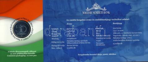 2006. 50Ft "1956-os forradalom" + 500Ft bankjegy "1956-os forradalom" díszcsomag...