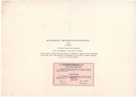 Budapest 1926. "Fabank Részvénytársaság" 10 részvénye összesen 150P-ről, szelvényutalvánny...