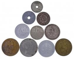 Románia 1906-1955. 5b-10.000L (10xklf) T:2-3
Romania 1906-1955. 5 Bani - 10.000 Lei (10xdiff) C:XF-...