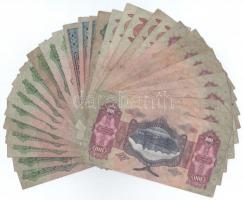 31db-os vegyes pengő bankjegy tétel T:III,III-