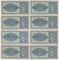 1920. 1K (8x) sorszámkövetők T:I,I- Adamo K4