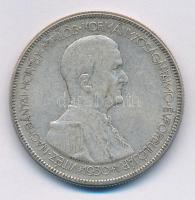 1930. 5P Ag Horthy jobbra T:3 patina  Adamo P8