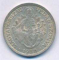 1938. 2P Ag "Madonna" T:2  Adamo P7