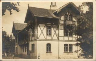 1925 Lublófüred, Lubló-fürdő, Kúpele Lubovna (Ólubló, Stará Lubovna); Villa Iris. Atelier Maksay, photo (fl)