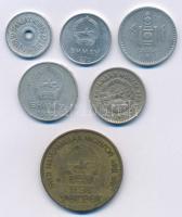 Mongólia 1945-1994. 1m - 50T (6xklf) T:2-3
Mongolia 1945-1994. 1 Mongo - 50 Tugrik (6xdiff) C:XF-F