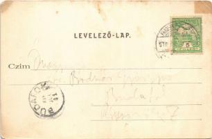 1910 Siófok, Közös fürdőház, fürdőzők. Ellinger Ede cs. és kir. udvari fényképész (r)