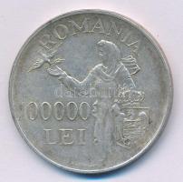 Románia 1946. 100.000L Ag "I. Mihály" T:2
Romania 1946. 100.000 Lei Ag "Mihai I&quot...