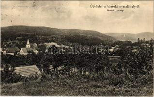 1931 Bozsok, nyaralóhely és szőlőhegy + BOZSOK POSTAI ÜGYN.