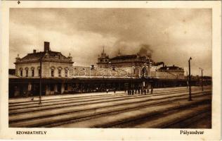 Szombathely, Pályaudvar, vasútállomás (fl)