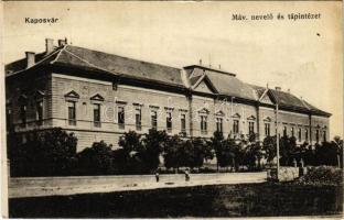 1926 Kaposvár, MÁV nevelő és tápintézet (fl)
