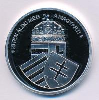 DN "Nemzetünk nagyjai - Szinyei Merse Pál" ezüstözött Cu emlékérem tanúsítvánnyal (35mm) T...